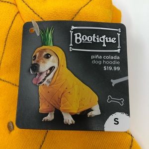 Pina Colada Pineapple Dog Hoodie Costume Size S
